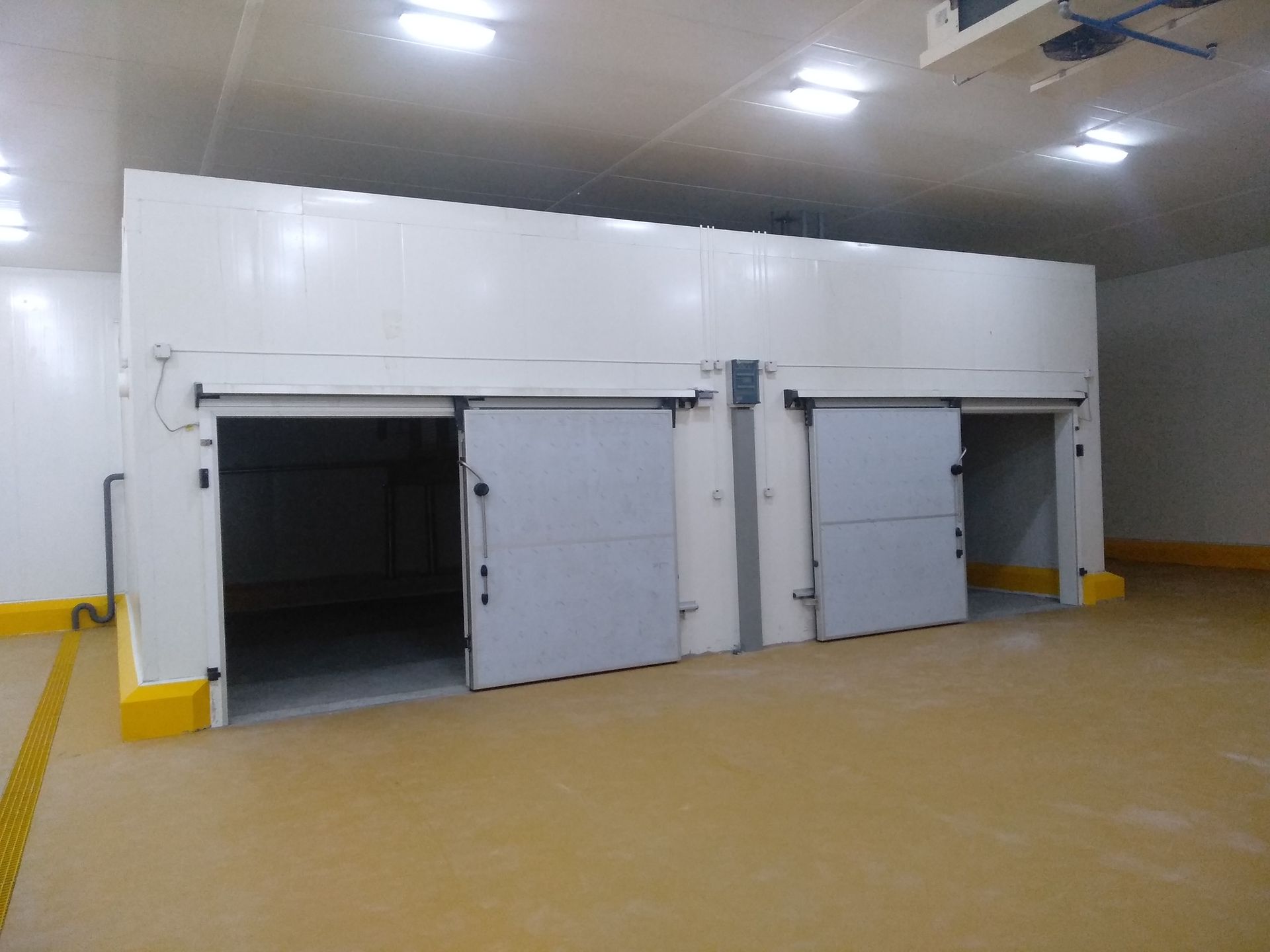 Intérieur chambre froide