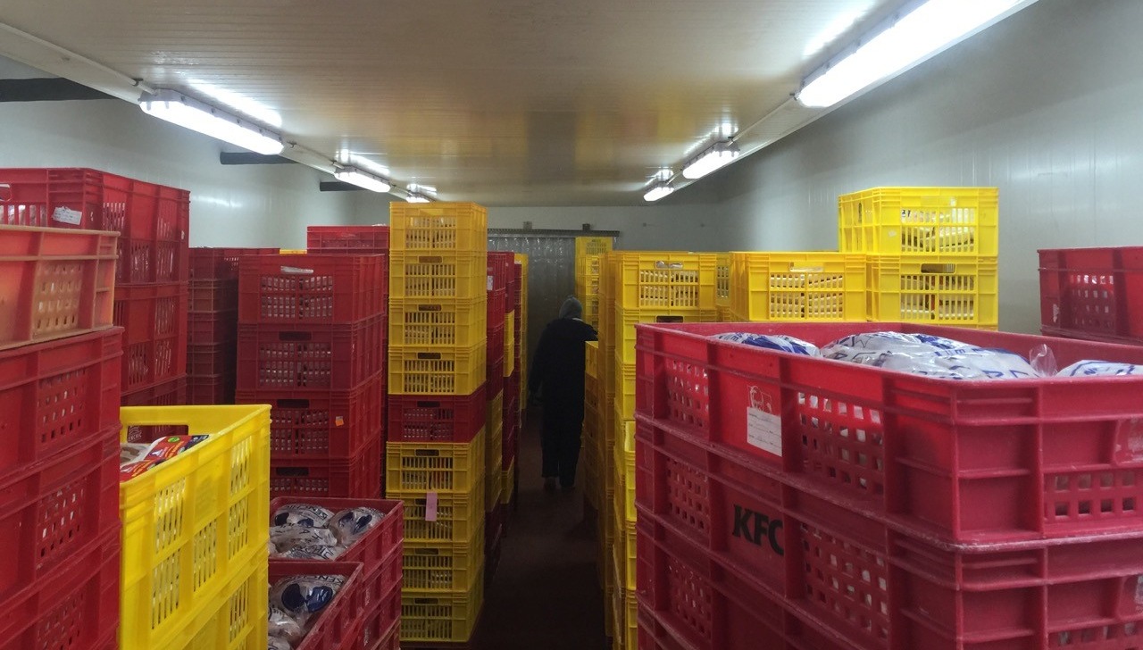 Entrepôt frigorifique